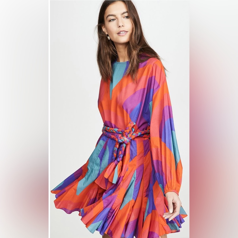 Rhode Multi-Color Rainbow Ella Dress